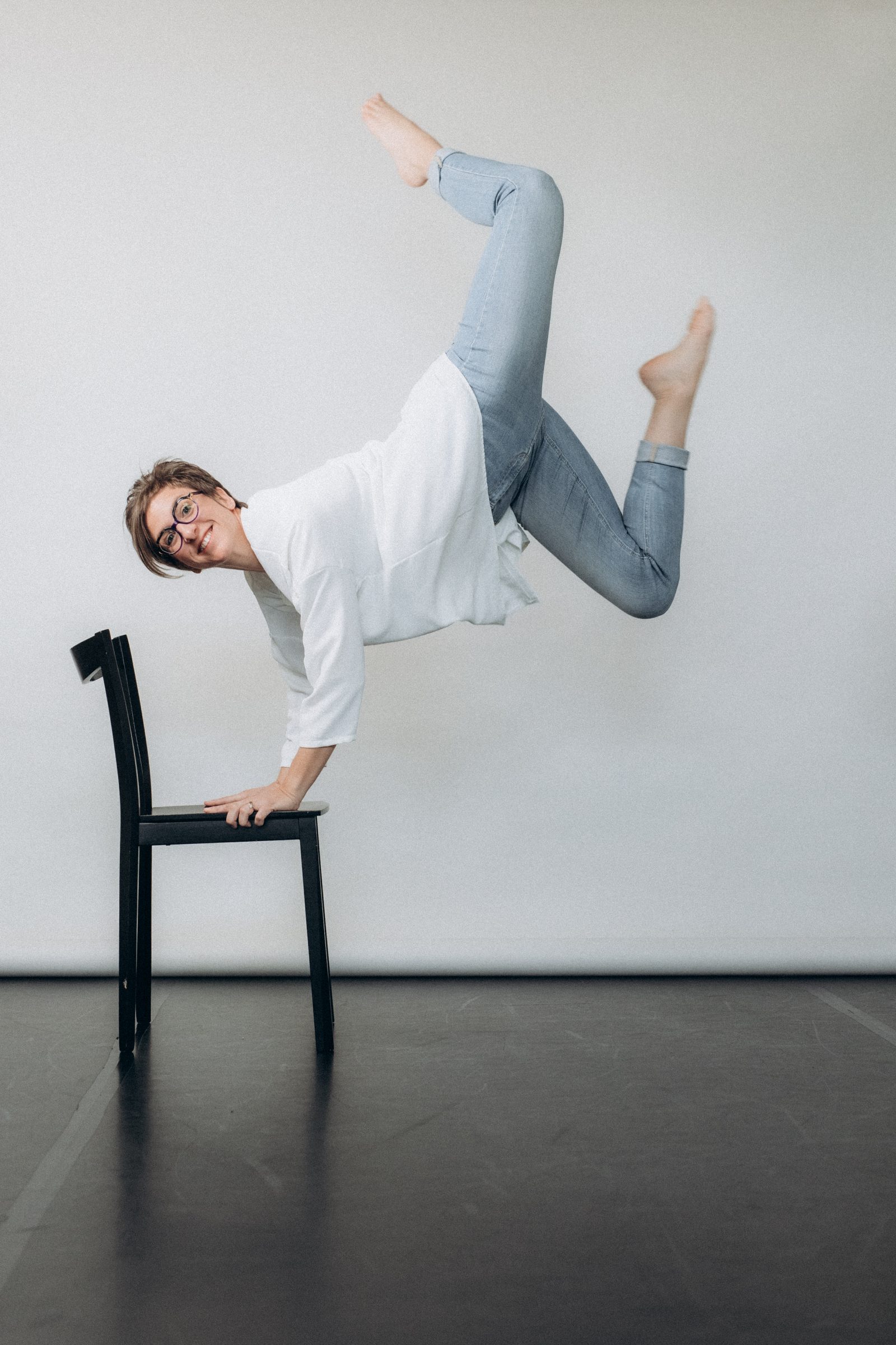 Lucie Cadars en mouvement