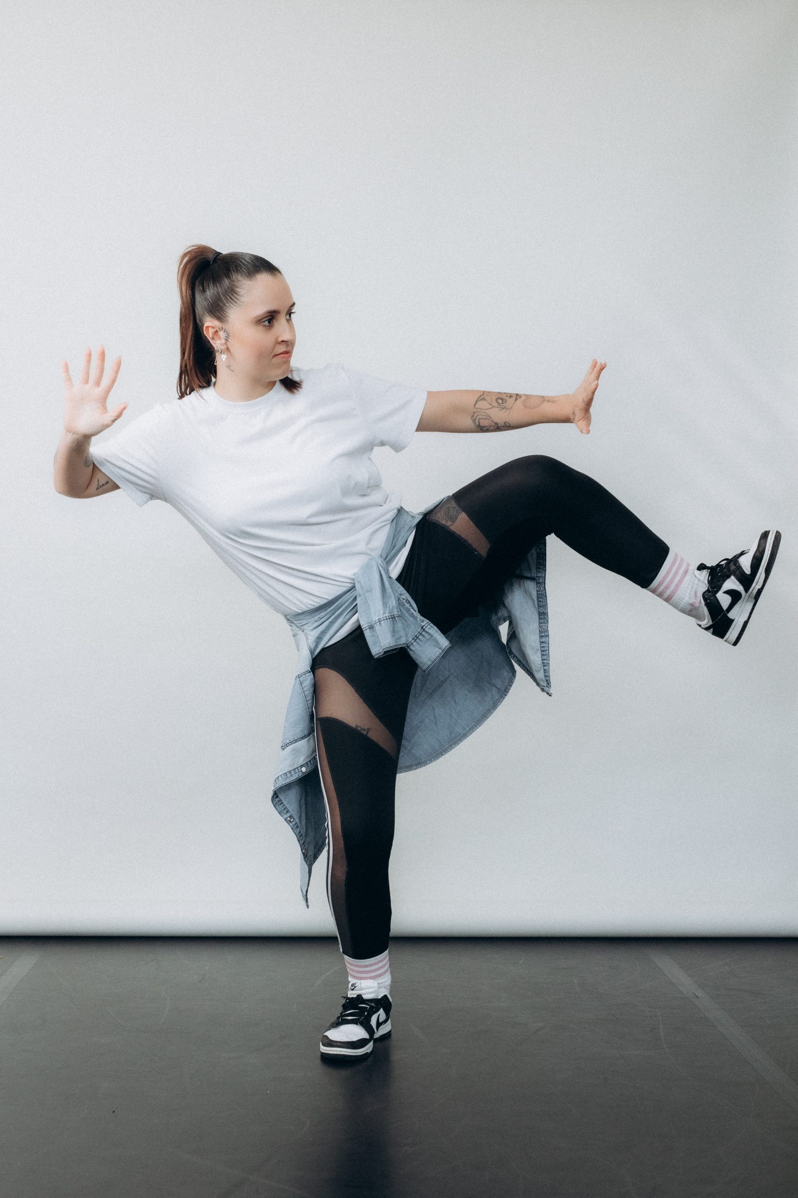 Tiphaine Garcia en mouvement